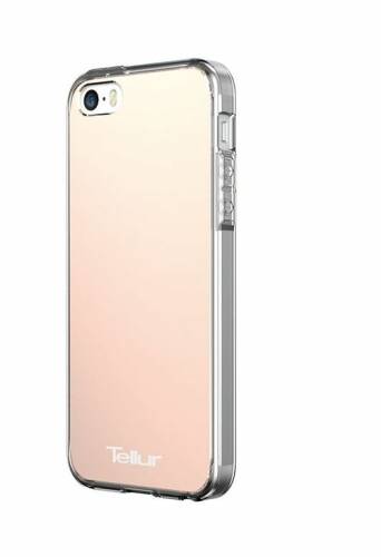 Protectie spate tellur tll118354 pentru apple iphone 5/5s/5se (roz)