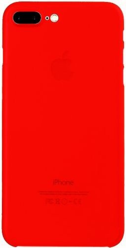 Protectie spate zmeurino slim pentru apple iphone 7 plus/8 plus (rosu)