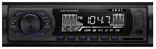 Radio mp3 auto akai ca014a-6246u, usb, sd (negru)