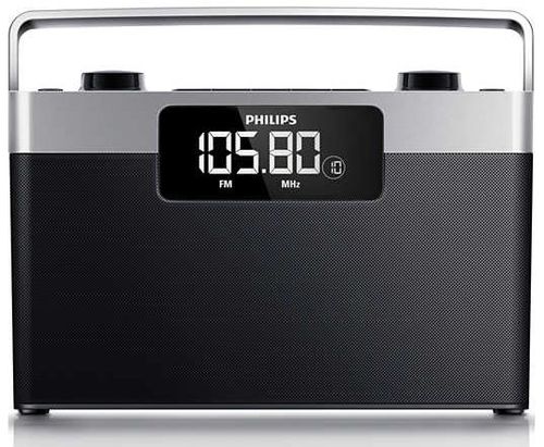 Radio portabil philips ae2430 (negru/argintiu)