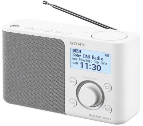 Radio portabil sony xdr-s61d, dab+/dm (alb)