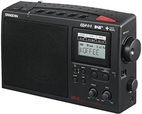 Radio sangean dpr-45 (negru)