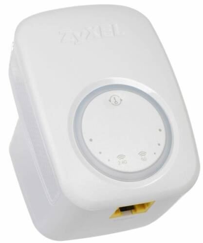 Range extender wireless zyxel wre6505v2-eu0101f, dual band, 750 mbps (alb)