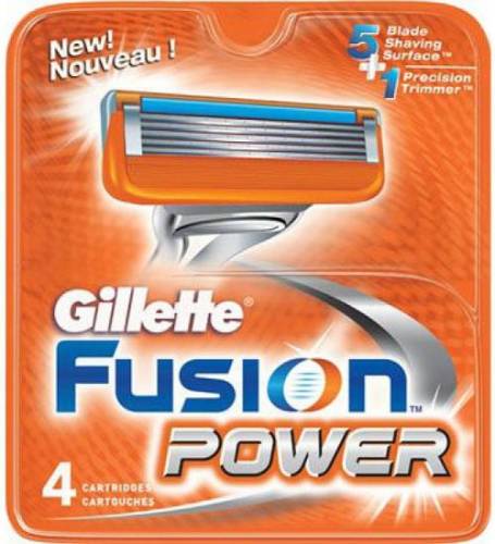 Rezerva aparat gillette fusion power set 4