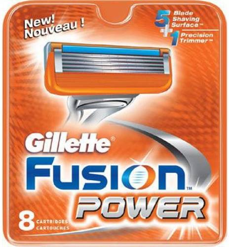 Rezerva aparat gillette fusion power set 8