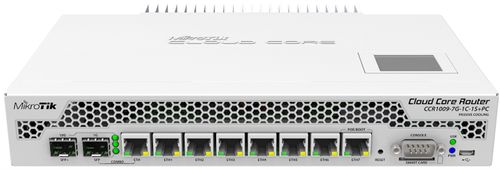 Router mikrotik ccr1009-7g-1c-1s+pc, gigabit