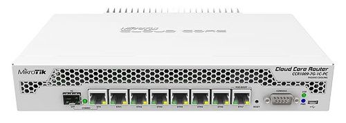 Router miktotik cloud core ccr1009-7g-1c-pc, gigabit