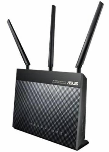 Router wireless asus dsl-ac68u, gigabit, dual band, 1900 mbps, 3 antene externe