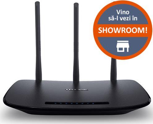 Router wireless tp-link tl-wr940n, 450 mbps, 3 x antene extrene