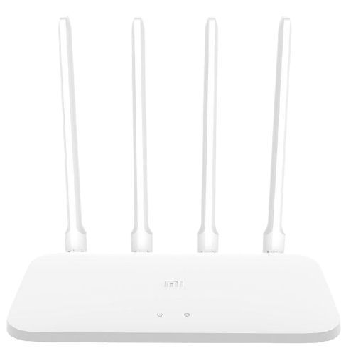 Router wireless xiaomi mi router 4a, gigabit, 1200 mbps, dual band, 4 antene externe (alb)