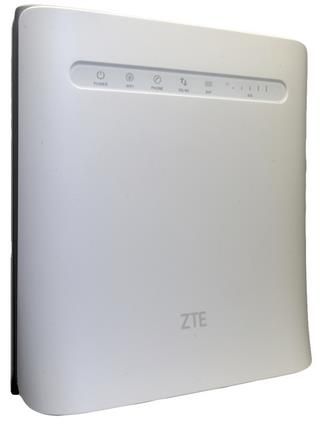 Router wireless zte mf286, gigabit, dual band, 450 + 867 mbps, 4g, beterie incorporata (alb)