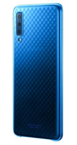 Samsung carcasa gradation cover ef-aa750clegww pentru samsung galaxy a7 2018 (albastru)