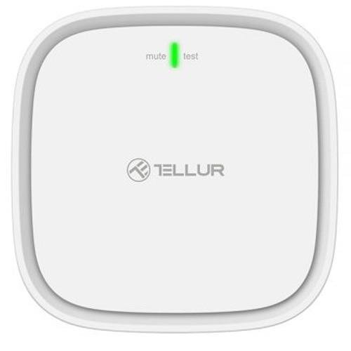 Senzor de gas tellur, wifi, smart, dc12v 1a, alb