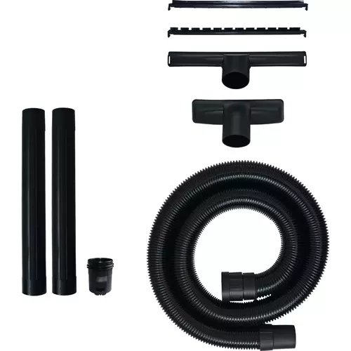 Set 5 accesorii 64 mm einhell pentru aspirator umed / uscat (furtun 2.5m, 2 tuburi 50 cm, duza tapiterie, duza combinata)