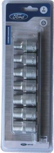Set capete tubulara Ford Tools fmt-045, 7 piese, 8 - 14 mm, 1/2inch
