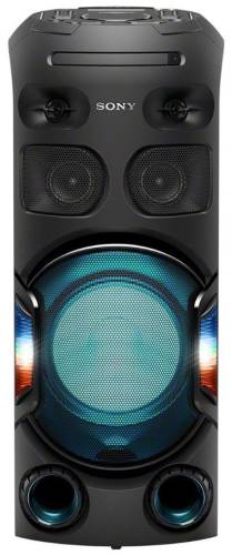 Sistem audio sony mhc-v42d, jet bass booster, hi-fi, bluetooth, nfc, dj effects, usb, dvd, party music, party lights (negru)