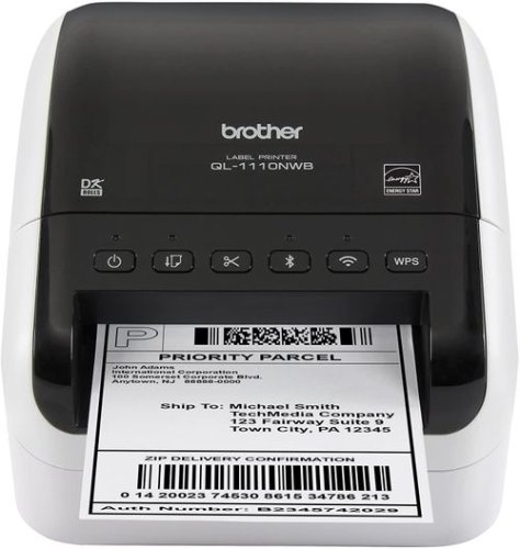 Sistem de etichetare brother ql-1110nwb, usb, ethernet, wi-fi bluetooth, airprint, 6mb