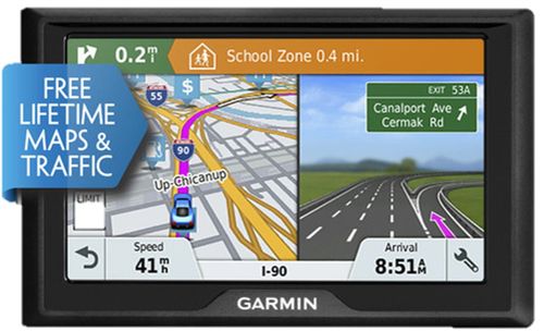 Garmin Sistem de navigatie drive 51 lmt-s eu, wqvga tft capacitive touchscreen 5inch, harta full europa, actualizari pe viata a hartilor