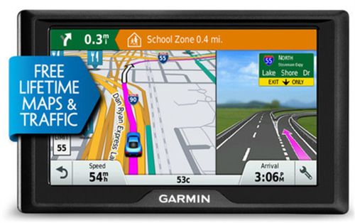 Sistem de navigatie garmin drive 60 lmt eu, wqvga tft capacitive touchscreen 6inch, harta full europa, actualizari pe viata a hartilor