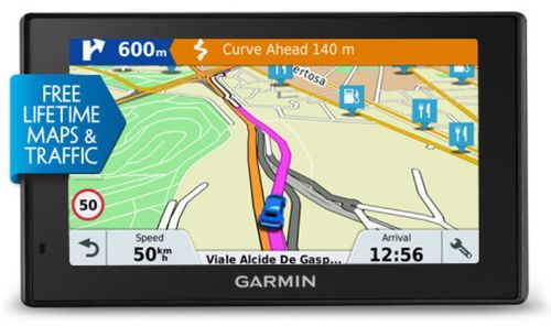 Sistem de navigatie garmin drivesmart 51 lmt-s eu, tft 5inch, harta full europa, actualizari pe viata a hartilor