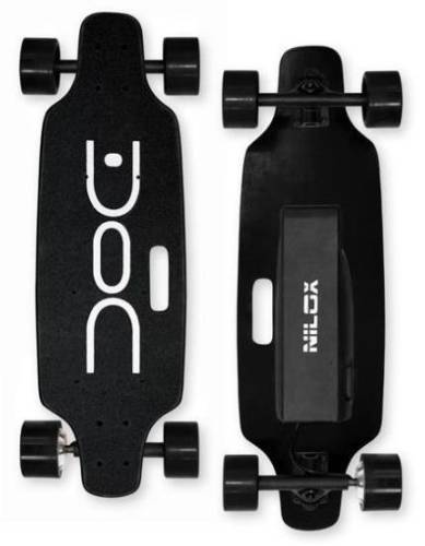 Skateboard electric nilox doc plus (negru)