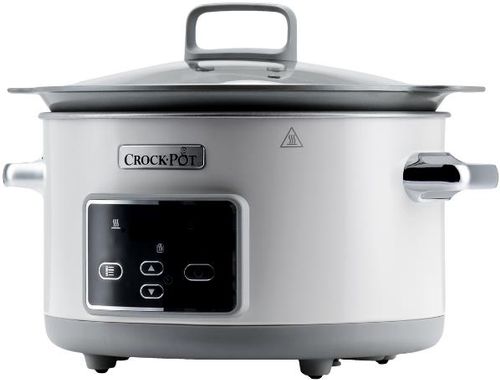 Slow cooker crock-pot duraceramic saute, 5l, 220w (alb)