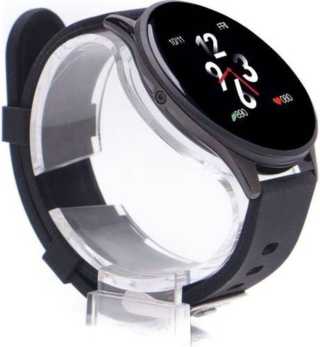 Smartwatch e-boda smart time 450, display lcd 1.3inch, bluetooth, bratara silicon (negru)