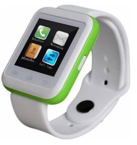 Smartwatch iuni u900i plus 31245-1, bluetooth,lcd capacitive touchscreen 1.44inch (verde)
