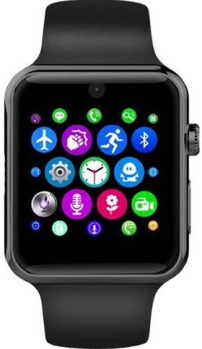 Smartwatch star dm09 exclusive, capacitive touchscreen 1.54inch, bluetooth, camera hd, functie telefon, curea sport (negru)