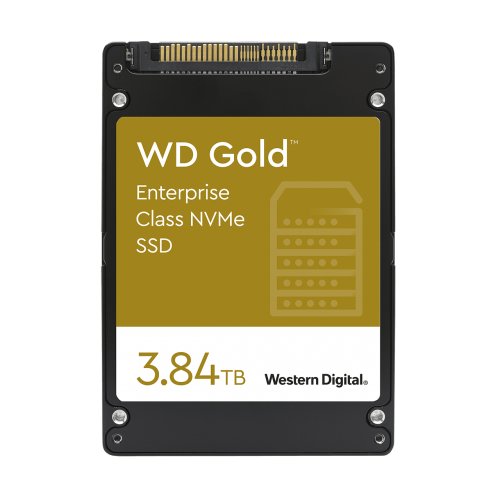 Ssd server western digital gold enterprise class, 3.84tb, pci express 3.1 x4, u.2, 2.5inch