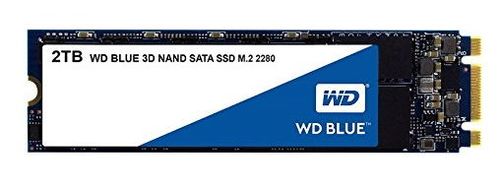 Ssd western digital blue 3d nand m.2 2280, 2tb, sata iii 600 