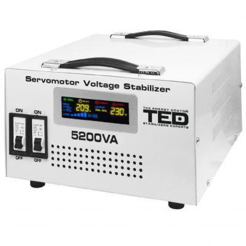 Stabilizator tensiune maxim 5200va-svc cu servomotor ted electric ted000200