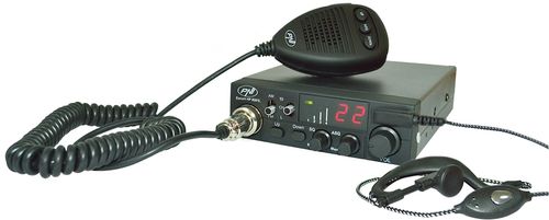 Statie radio cb pni escort pni-hp8001l asq, 4w, include casti cu microfon hs81