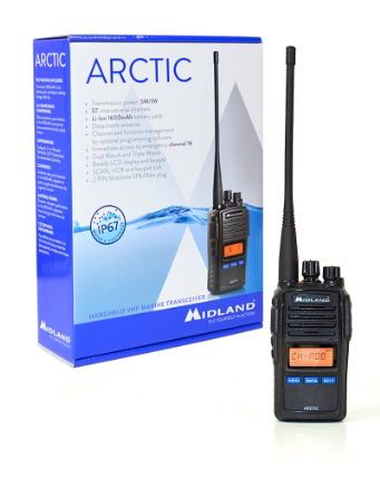 Statie radio maritima portabila midland arctic