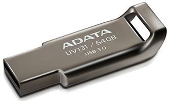 Stick usb a-data dashdrive value uv131, 64gb, usb 3.0 (gri)