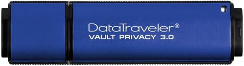 Stick usb kingston datatraveler vault privacy 3.0 4gb (albastru)