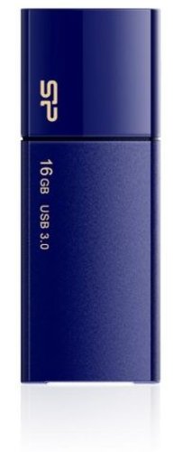 Stick usb silicon power blaze b05, 16gb, usb 3.0 (albastru)