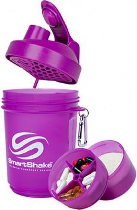 Smartshake Sticla pentru sport si drumetii smart shake original 600 m, 600ml (mov)