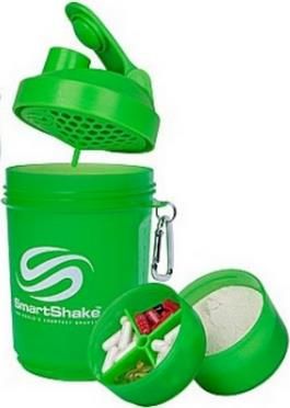 Sticla pentru sport si drumetii smart shake original 600 v, 600ml (verde)