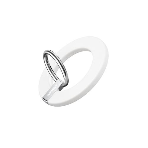 Suport magnetic anker ring grip maggo, compatibil cu seria iphone 12 si iphone 13, alb