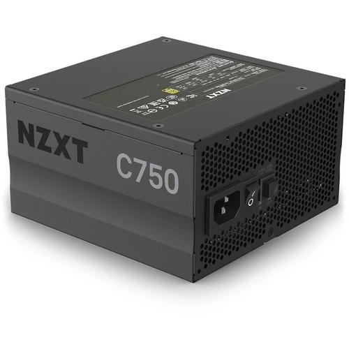Sursa nzxt c750 series v2, 80 plus gold, 750w, zero fan mode, full modulara