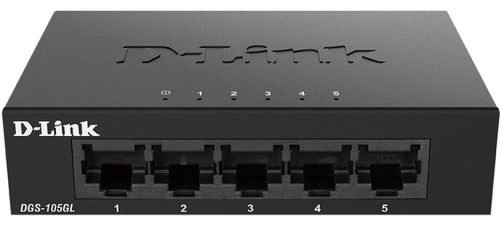 Switch d-link dgs-105gl, gigabit, 5 porturi