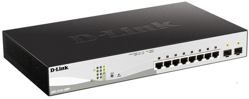 Switch d-link dgs-1210-10mp, gigabit, 8 porturi