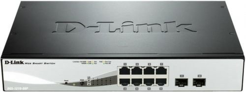 Switch d-link gigabit dgs-1210-08p, 8 porturi