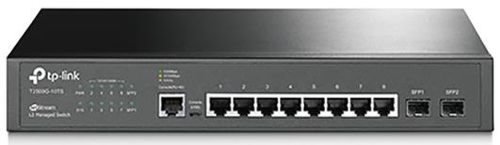 Switch tp-link t2500g-10ts(tl-sg3210), gigabit, 8 porturi