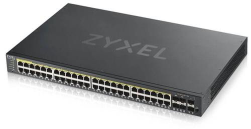 Switch zyxel gs192048hpv2-eu010, 48 porturi, gigabit, poe