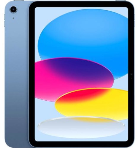 Tableta apple ipad 10 (2022), procesor a14 bionic hexa-core, ips led capacitive touchscreen 10.9inch, 256gb flash, camera 12mp, wi-fi, bluetooth, ipados (albastru)