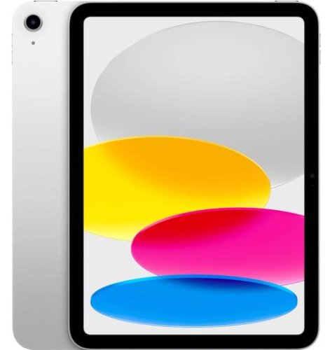 Tableta apple ipad 10 (2022), procesor a14 bionic hexa-core, ips led capacitive touchscreen 10.9inch, 256gb flash, camera 12mp, wi-fi, bluetooth, ipados (argintiu)