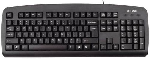 Tastatura a4tech kbs-720-usb (negru), anti-rsi