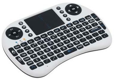 Tastatura bluetooth quer kom0479, dedicata android smart tv